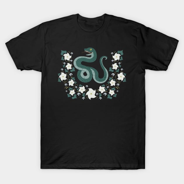 Snakeheart T-Shirt by LexaStrong